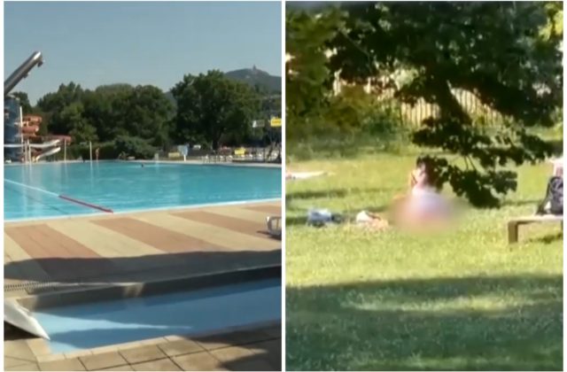 Na nitrianskom kúpalisku sa párik oddával sexu, na kameru ich zachytili návštevníci