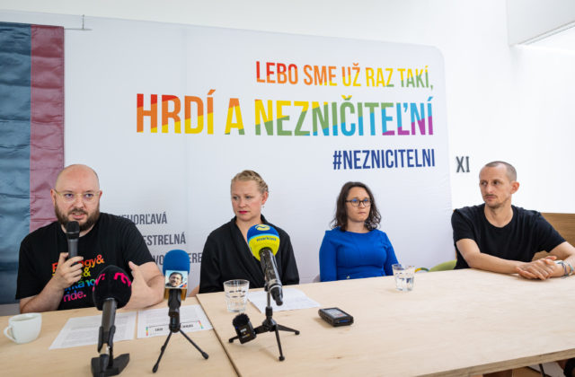 Hrdí a nezničiteľní. Dúhový Pride má pripomenúť, že LGBTI komunita na Slovensku tu vždy bola, je aj bude (foto)