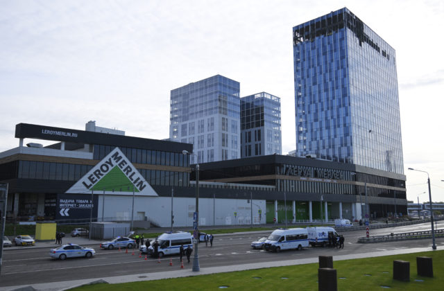 Dronmi na Moskvu vraj zaútočila spravodajská služba ukrajinského ministerstva obrany (foto)