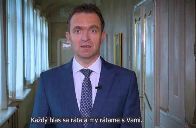 Každý hlas sa ráta a my rátame s vami, hovorí Ódor vo videu na sociálnej sieti