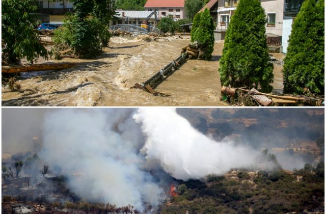 Povodne v Slovinsku a lesné požiare na Cypre stále pretrvávajú, Únia mobilizuje pomoc (foto)