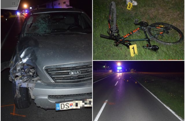 Mladíka zachytilo auto a náraz neprežil, osudným sa mu stal defekt na bicykli (foto)