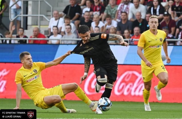 Spartak Trnava nevyužil v prvom zápase play-off s SC Dnipro-1 presilovku. Hráči sa zľakli, tvrdí tréner Gašparík (video+foto)