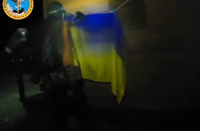Na Kryme zaviala ukrajinská vlajka, spravodajské sily podnikli úspešnú operáciu (video+foto)