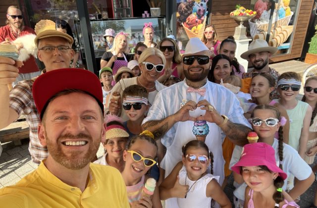 Rytmus v úlohe zmrzlinára a na svedomí to má Miro Jaroš (video+foto)