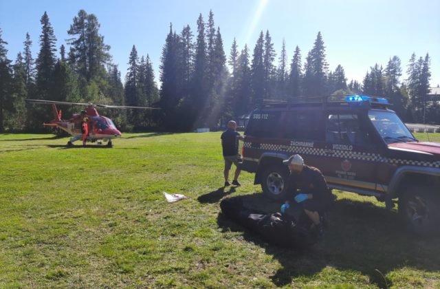 Horskí záchranári zasahovali vo Vysokých Tatrách, pod vrcholom Kriváňa zomrel po páde a zranení hlavy turista