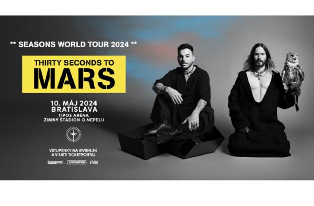 Jared Leto dnes vyliezol na Empire State Building. A tým odštartoval svetové turné jeho kapely Thirty Seconds to Mars