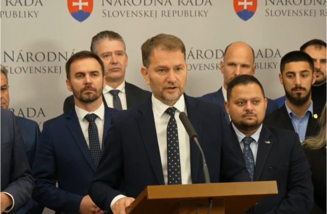 Členovia organizovaného zločinu si odhlasovali plán, Matovič všetkých na tlačovej besede privítal v mafiánskom štáte (video)