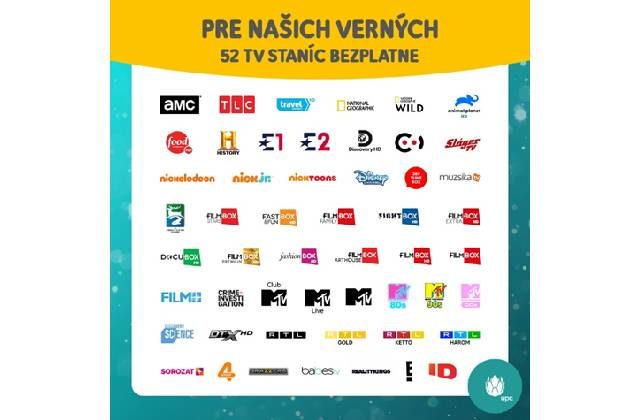 Vianočný darček pre TV zákazníkov UPC: voľné vysielanie až 52 staníc pre všetkých počas sviatkov