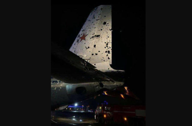 Ukrajinci zostrelili nad Azovským morom dve ruské lietadlá (video)