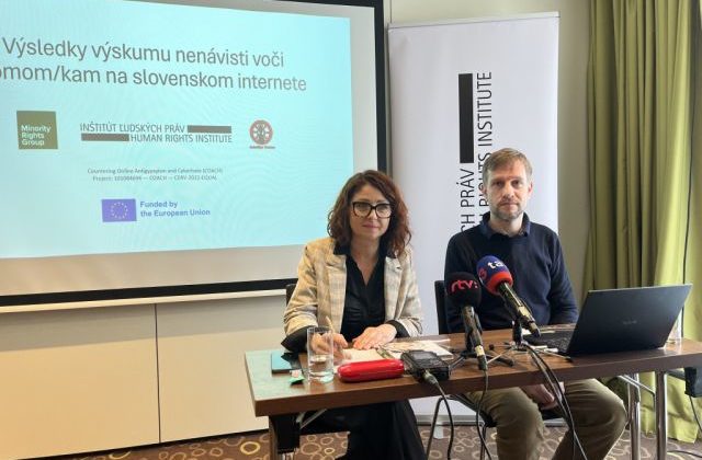 Výskum nenávisti voči Rómom dokázal, že latentný rasizmus je na Slovensku veľmi rozšírený. Uviedol Inštitút ľudských práv