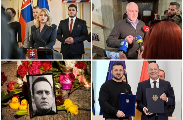 Top foto dňa (16. február 2024): Smrť Navaľného, prezidentkino vyhlásenie k novele Trestného zákona aj kauza postrelenia policajnej kadetky