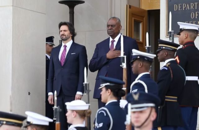 Kaliňák rokoval v Pentagone s americkým ministrom obrany Austinom, riešili aj pomoc Ukrajine (video)