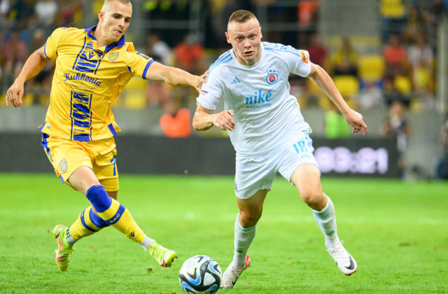 Výhru Slovana v úvode nadstavbovej časti Niké ligy v Ružomberku zariadil mladík Nino Marcelli