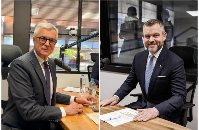 Korčok kritizoval predsedu parlamentu za let na míting, Pellegrini mu vytkol organizovanie protestov a označil ho za trápneho