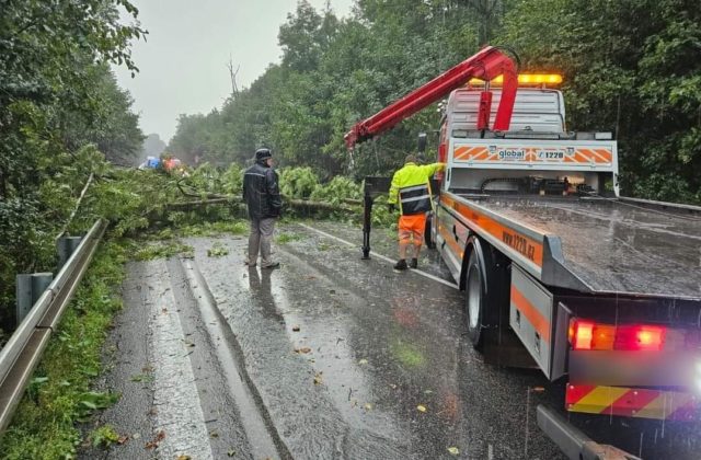 Veterné počasie zamestnalo hasičov v Žilinskom kraji, zasahovali celkom 41-krát