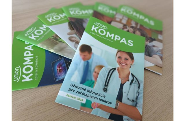 Union vzdeláva odbornú verejnosť, začínajúcim lekárom posiela unikátnu brožúru KOMPAS