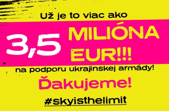 Na muníciu pre Ukrajinu sa vyzbieralo už viac ako 3,5 milióna eur. O slovenskej zbierke píšu aj zahraničné médiá