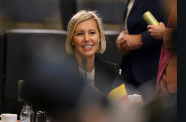 Belgicko dodá Ukrajine rakety pre systémy protivzdušnej obrany, povedala ministerka obrany Dedonderová