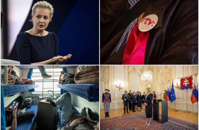 Top foto dňa (3. máj 2024): Výročie úmrtia M. R. Štefánika v Prezidentskom paláci, prvá tohtoročná cesta vlakom do Splitu aj boj za zachovanie RTVS