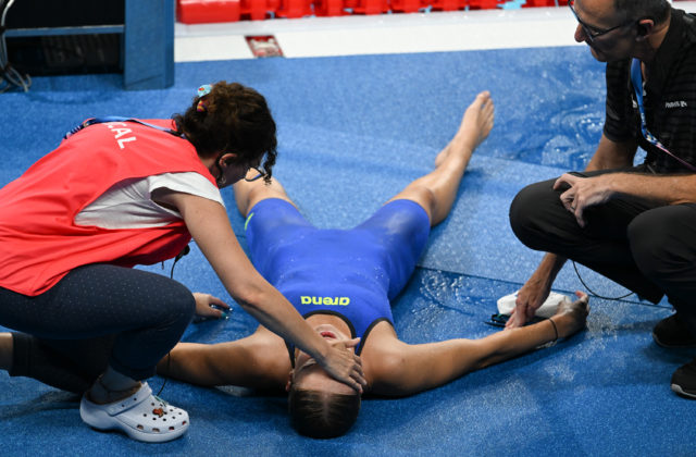 Slovenská plavkyňa Potocká mala na olympiáde vydarený začiatok, ale po rozplavbách skolabovala (foto)