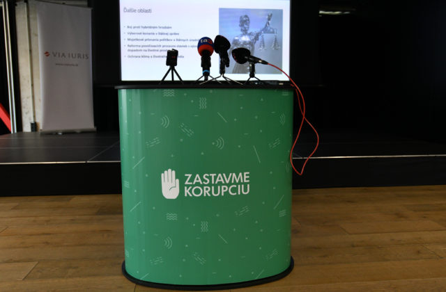 Nádacia Zastavme korupciu zatiaľ nemá potvrdenú žalobu s návrhom na jej zrušenie
