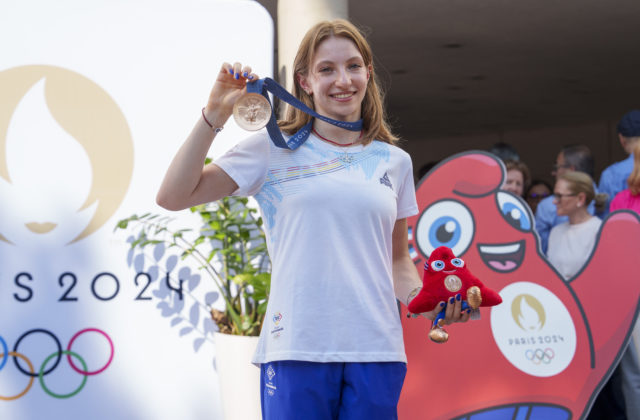 Rumunka Barbosuová už má doma bronz z olympijských hier v Paríži, ktorý predtým dostala Američanka Chilesová (foto)