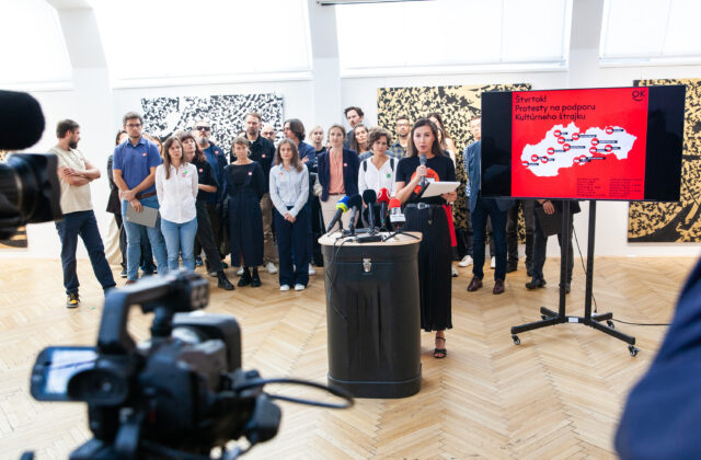 Za kultúru sa bude protestovať v 14 mestách na Slovensku, situácia je podľa organizátorov alarmujúca