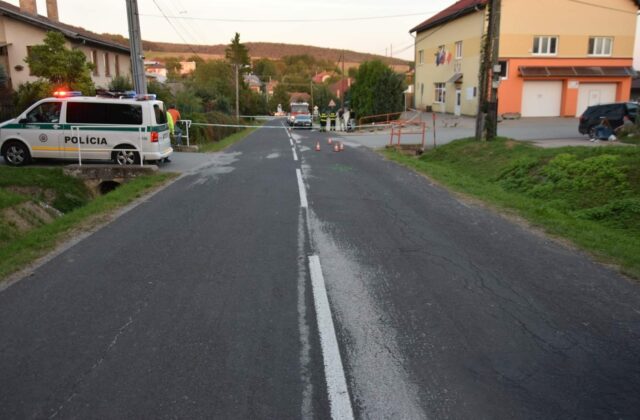 Smrteľná nehoda pri Košiciach. Malý chlapec na bicykli neprežil zrážku s autom (foto)