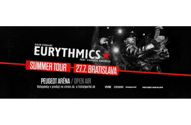 Jedinečný koncert Eurythmics v Bratislave: Dnes začína predaj vstupeniek