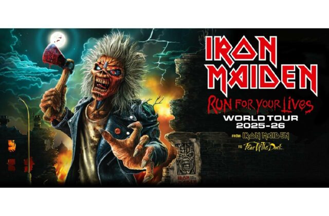 Iron Maiden štartujú svetové turné „Run For Your Lives“ už 27. mája v Budapešti. Pripravte sa na návrat do 80. rokov – bez mobilov!