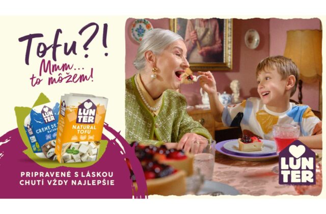 Nová etiketa, ktorá chutí. Lunter ukazuje, že tofu patrí aj na ten najtradičnejší stôl