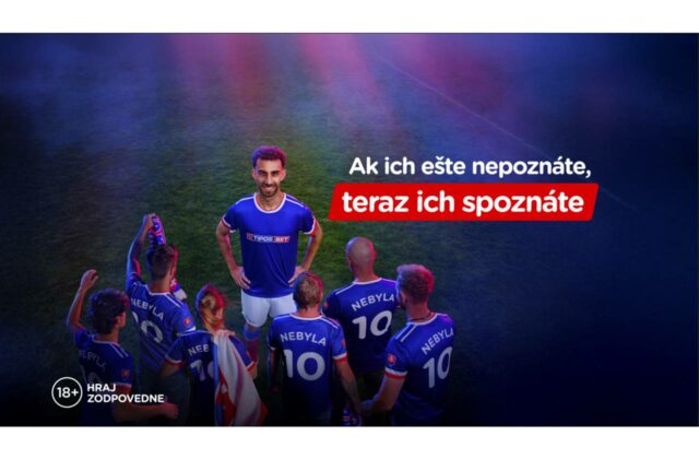 TIPOS spustil v čase futbalových Majstrovstiev Európy hráčov do 21 rokov novú kampaň