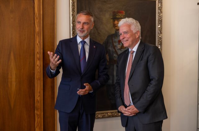 Predseda NR SR Raši prijal veľvyslanca Spolkovej republiky Nemecko – FOTO