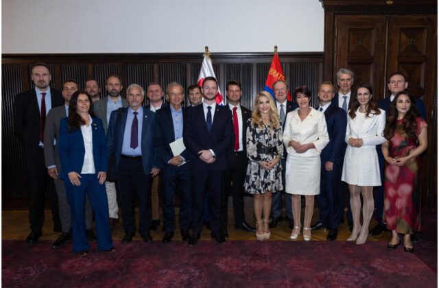 Šimkovičová prijala zástupcov frakcie Európa suverénnych národov z Európskeho parlamentu – FOTO