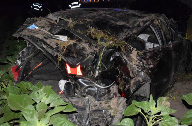 Tragická noc na cestách Nitrianskeho kraja, pri nehodách prišli o život dvaja ľudia – FOTO