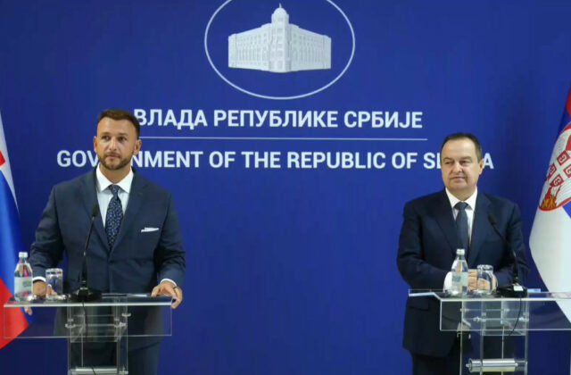 Minister vnútra Eštok rokoval s podpredsedom vlády Srbskej republiky Ivicom Dačićom – VIDEO