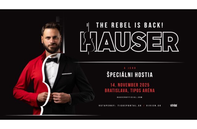 Ja a Slováci máme rovnaký temperament. Už sa teším, keď naše výnimočné spojenie prežijem znova, odkazuje violončelista HAUSER