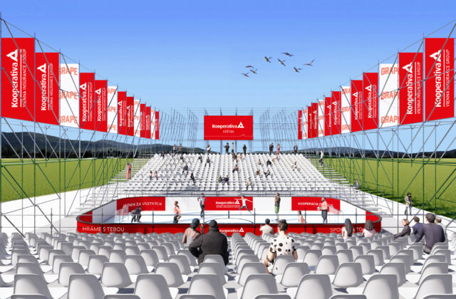 Návštevníkov festivalu Grape privíta aj rozhýbe Kooperativa Aréna