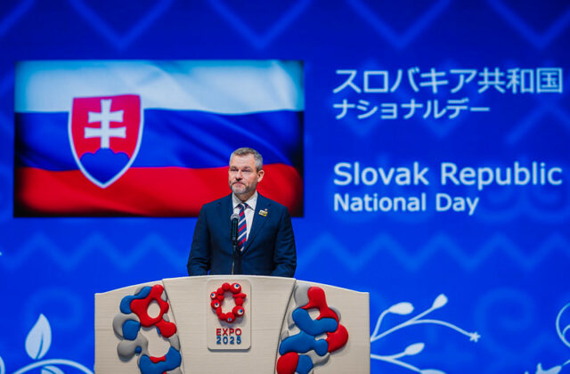 Pellegrini na EXPO 2025 slávnostne otvoril Národný deň SR, volá po návrate myšlienky vlastného pavilónu – VIDEO, FOTO