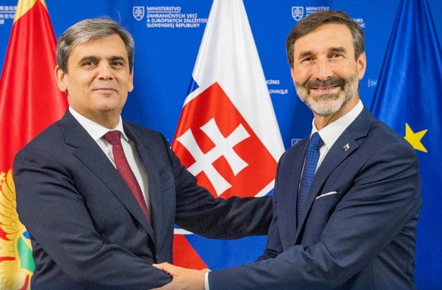 Slovensko podporuje Čiernu Horu na ceste do Európskej únie, Blanár ju označil za premianta integračného procesu – VIDEO