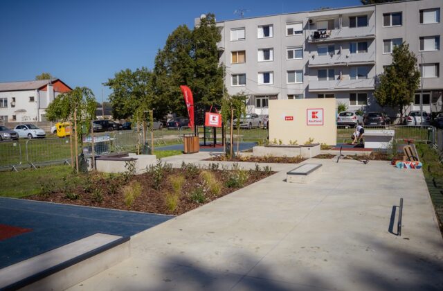 Komárno má nový K Park od Kauflandu, jeho otváranie bolo plné športu a hudby