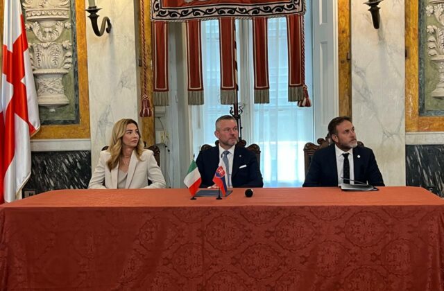 Pellegrini sa v Taliansku zúčastnil na konferencii Ligúria – Slovensko, vytvára príležitosti pre podnikateľov či univerzity – FOTO