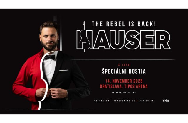 Spojenie, ktoré sa nestáva každý deň: HAUSER & Caroline Campbell –  už 14. novembra v Bratislave!