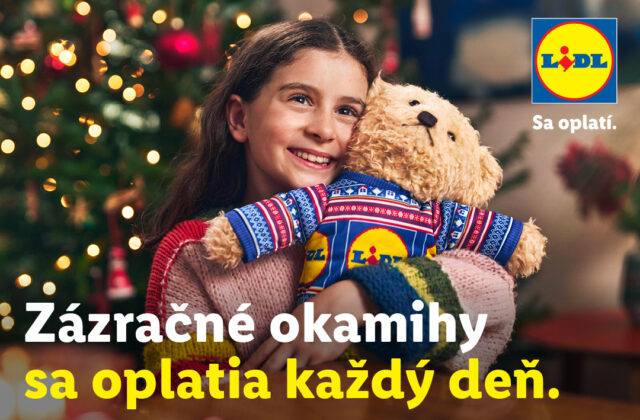 Lidl spúšťa medzinárodnú vianočnú kampaň: „Zázračné okamihy sa oplatia každý deň“