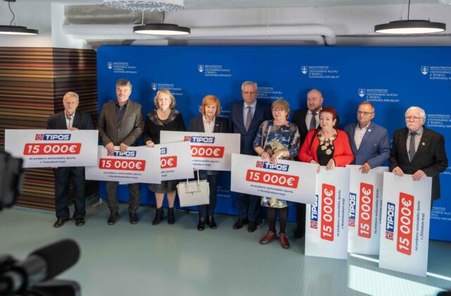 Ministerstvo cestovného ruchu a športu a TIPOS podporia športové aktivity seniorov vo všetkých krajoch Slovenska