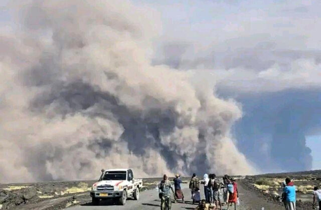 V Etiópii vybuchla sopka po 12-tisíc rokoch spánku