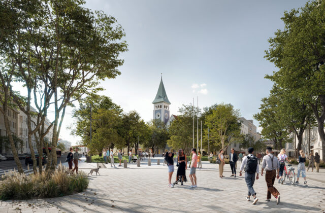 Námestie SNP v Bratislave prechádza obnovou, magistrát priblížil termíny