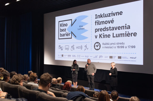Inkluzívne projekty Slovenského filmového ústavu pomáhajú sprístupniť filmy znevýhodneným osobám – FOTO