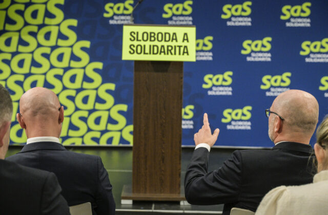 Sulík na kandidátke liberálov nebude. SaS pokračuje v písaní nového príbehu, vyhlásil Gröhling